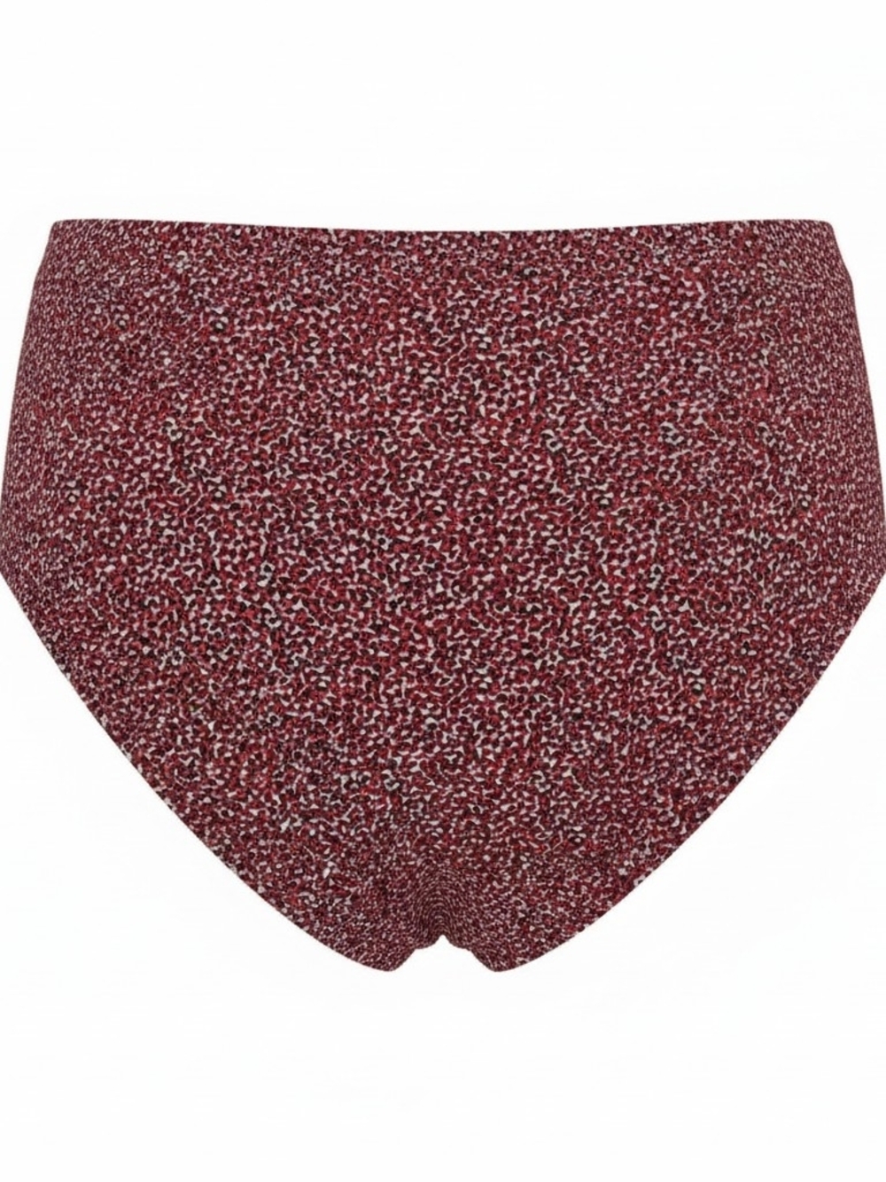Amazon Essentials Red Patterned High-Waist Swim Bottom - Picture 2 of 11